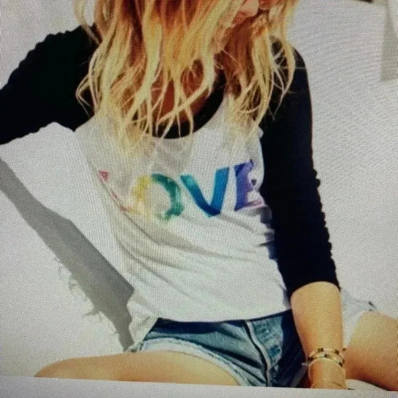 Chaser Love Raglan Baseball Long Sleeve T-Shirt - Picture 9 of 9